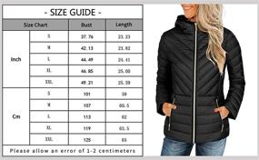 img 1 attached to Yskkt Womens Packable Jackets Pockets Women's Clothing