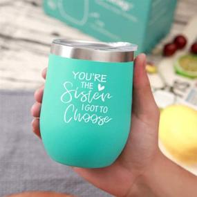 img 1 attached to Youre Sister Got Choose Unbiological Kitchen & Dining in Wine Accessories