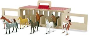 img 2 attached to 🐎 Melissa & Doug Take-Along Show Horse – Promotes