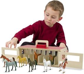 img 3 attached to 🐎 Melissa & Doug Take-Along Show Horse – Promotes