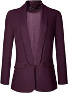 chic and elegant: urban coco women's office blazers - perfect for work logo