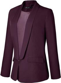 img 3 attached to Chic and Elegant: Urban CoCo Women's Office Blazers - Perfect for Work