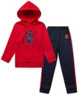 marvel spiderman boys everyday active wear bundle: 2-piece or 3-piece pants set logo
