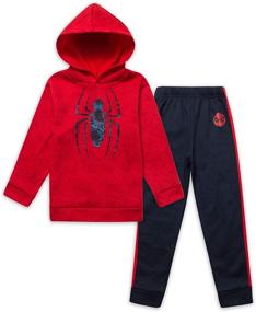 img 4 attached to Marvel Spiderman Boys Everyday Active Wear Bundle: 2-Piece or 3-Piece Pants Set
