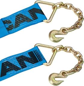 img 1 attached to 🔒 Secure Your Load with Vulcan Heavy Anchor Ratchet Straps: The Ultimate Solution for Maximum Stability