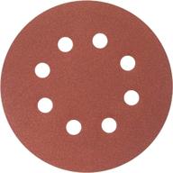 🔧 powertec 45004 a/o hook and loop 8 hole disc, 5-inch, 40 grit, 25 pack logo