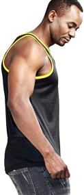 img 1 attached to AIMPACT Men's Active 🏋️ Sleeveless Workout Running Athletic Clothing