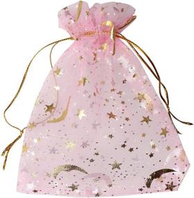 img 3 attached to 🎁 SUMAJU 3 5x4 7-Inch Organza Jewelry Drawstring Bag