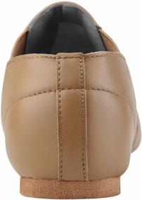 img 2 attached to 👞 Dynadans Leather Slip-On Jazz Shoes with Elastics for Kids (Big Kids, Little Kids, and Toddlers)