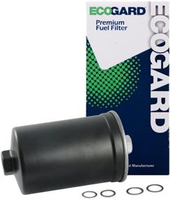 img 2 attached to 🚗 ECOGARD XF64857 Премиум топливный фильтр: идеальная посадка для Saab 9-5, 9-3, 900 и 9000 моделей (1986-2009)