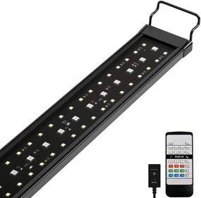 img 4 attached to 🐠 Enhanced Spectrum NICREW RGB+W LED Aquarium Light with Remote Control - Ideal for Planted Freshwater Tanks