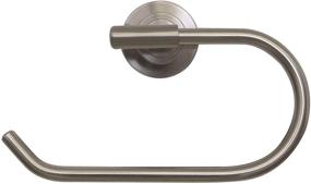 img 1 attached to 🛀 560367 Geneva Contemporary Towel Ring for Bathroom, Bedroom, Closet, or Kitchen – Satin Nickel Design House