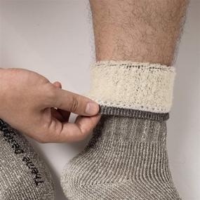 img 3 attached to 🧦 High-Performance ThemeDesigner Premium Merino Wool Blend Socks: Ideal for Outdoor Hiking (3 Packs)