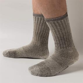 img 2 attached to 🧦 High-Performance ThemeDesigner Premium Merino Wool Blend Socks: Ideal for Outdoor Hiking (3 Packs)