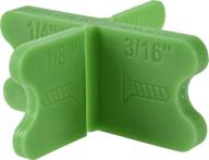 🔳 hillman 48480 deck spacer tool 2 pack, green: achieve perfect deck alignment and spacing! logo