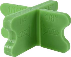 img 3 attached to 🔳 Hillman 48480 Deck Spacer Tool 2 Pack, Green: Achieve Perfect Deck Alignment and Spacing!