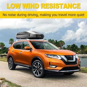 img 3 attached to 🚗 AUXMART поперечины для крыши для Nissan Rogue 2014-2020: серебристые алюминиевые багажные бруски и заменяемые рейлинги для багажника.