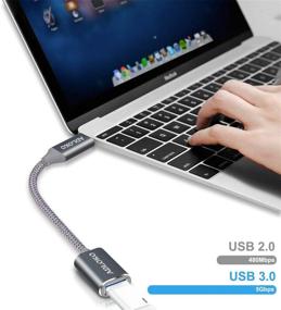img 3 attached to 💻 ADLOKO USB C Hub: All-in-One Silver Type C Hub - 1 in 1 USB C Solution