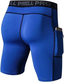 img 2 attached to LUWELL PRO Compression Undershorts 1127-3Black: Superior Men's Clothing for Enhanced Performance