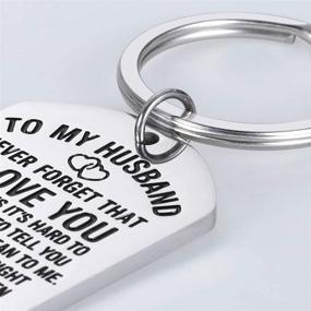 img 3 attached to 💍 Valentine's Day Anniversary Keychain for Bridegrooms and Everything Else