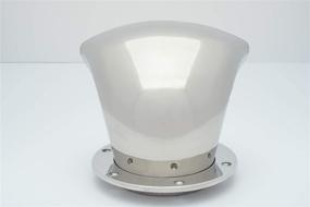 img 2 attached to 🚢 Buchan Marine Low Profile Cowl Vent with Deck Plate: Enhancing Vessel Ventilation and Deck Safety