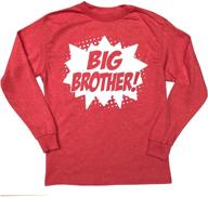 superhero brother pregnancy announcement t-shirt: 🦸 boys' clothing that celebrates the new arrival logo