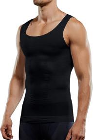 img 4 attached to Cacosa Compression Seamless Shapewear Undershirt Sports & Fitness in Cycling
