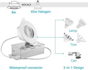 img 1 attached to Drart LED Selectable 💡 Spotlight Downlight – Industrial Electrical Equivalent