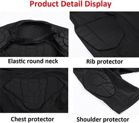 img 2 attached to TUOYR Compression Protector Undershirt Paintball