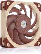 🔇 noctua nf-a12x25 uln: ultra quiet 120mm silent fan in brown (3-pin) logo