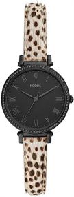 img 3 attached to Fossil Three Hand Black Tone Stainless ES4726