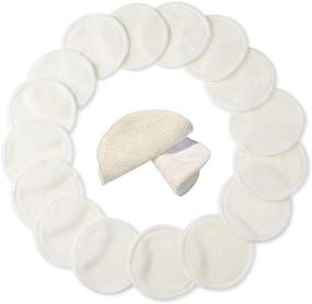 img 4 attached to WeTest Eco-Friendly Reusable Makeup Remover Pads: The Ultimate Solution for Sustainable Beauty