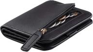 toughergun blocking compact genuine leather women's handbags & wallets logo