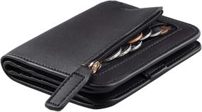 img 4 attached to Toughergun Blocking Compact Genuine Leather Women's Handbags & Wallets