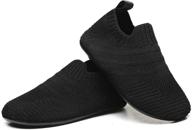 👦 cl20036allblack25 boys' canleg slippers: non-slip, lightweight shoes logo