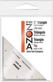 img 1 attached to 🔺 Stainless Triangle 3 Inch Zona 37 433 Zone
