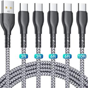 img 4 attached to Charger Charging Braided Compatible Samsung Industrial Electrical