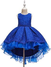 img 3 attached to 👸 WOCINL Wedding Princess Birthday Communion Girls' Clothing: Elegant Dresses for Special Occasions