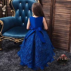 img 1 attached to 👸 WOCINL Wedding Princess Birthday Communion Girls' Clothing: Elegant Dresses for Special Occasions