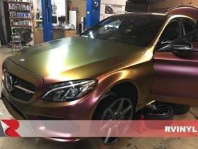 img 3 attached to 🚘 Avery Dennison SW900 446-S ColorFlow Satin Rising Sun Supreme Vehicle Car Wrap Vinyl Film - (12x60 w/Application Card)