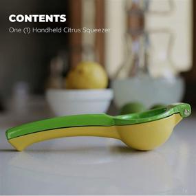 img 3 attached to 🍋 Culinary Elements Metal Lemon and Lime Squeezer: Effortless Manual Citrus Press, Hassle-free Juice Extraction, Dishwasher Safe