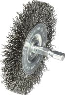 🔩 forney 72735 3 inch crimped wire wheel, 0.012 inch логотип