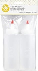 img 3 attached to 🍶 Wilton Mini Squeeze Bottles: 2-Piece Set for Precise Decorating & Sauces