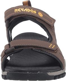 img 3 attached to Nevados River Sandal for Men - Medium, Yellow Athletic Shoes