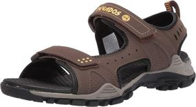 img 4 attached to Nevados River Sandal for Men - Medium, Yellow Athletic Shoes