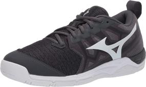 img 4 attached to Mizuno Womens Supersonic Volleyball Black Charcoal