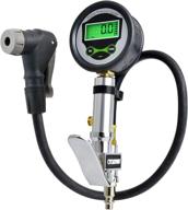 🚴 advanced digital universal bicycle tire inflator: auto-select valve type, presta & schrader - air compressor tool logo