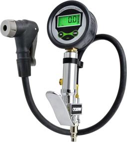 img 4 attached to 🚴 Advanced Digital Universal Bicycle Tire Inflator: Auto-Select Valve Type, Presta & Schrader - Air Compressor Tool