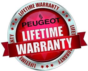 img 3 attached to Женские наручные часы PP Peugeot - ⌚ полу-браслет из полипропилена с металлическим ремешком и кристаллическими акцентами.