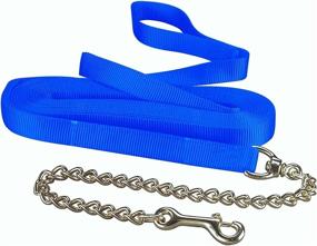 img 1 attached to 🐴 Hamilton Durable Nylon Equestrian Longe Line with Detachable Snap Chain